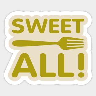 Sweet Fork All Sticker